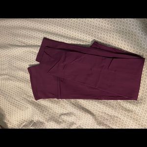 girlfriend collective plum lite leggings
